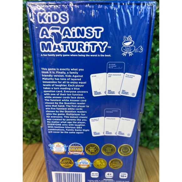 NIB Kids Against Maturity Complete Family Version Game Against Humanity Gift - Picture 4 of 8